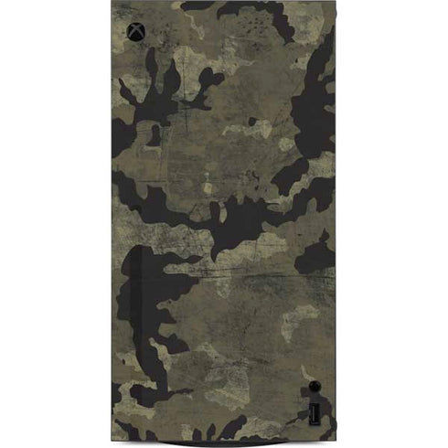 Wood Camo Camouflage XBox Series X Digital Edition Console Skin